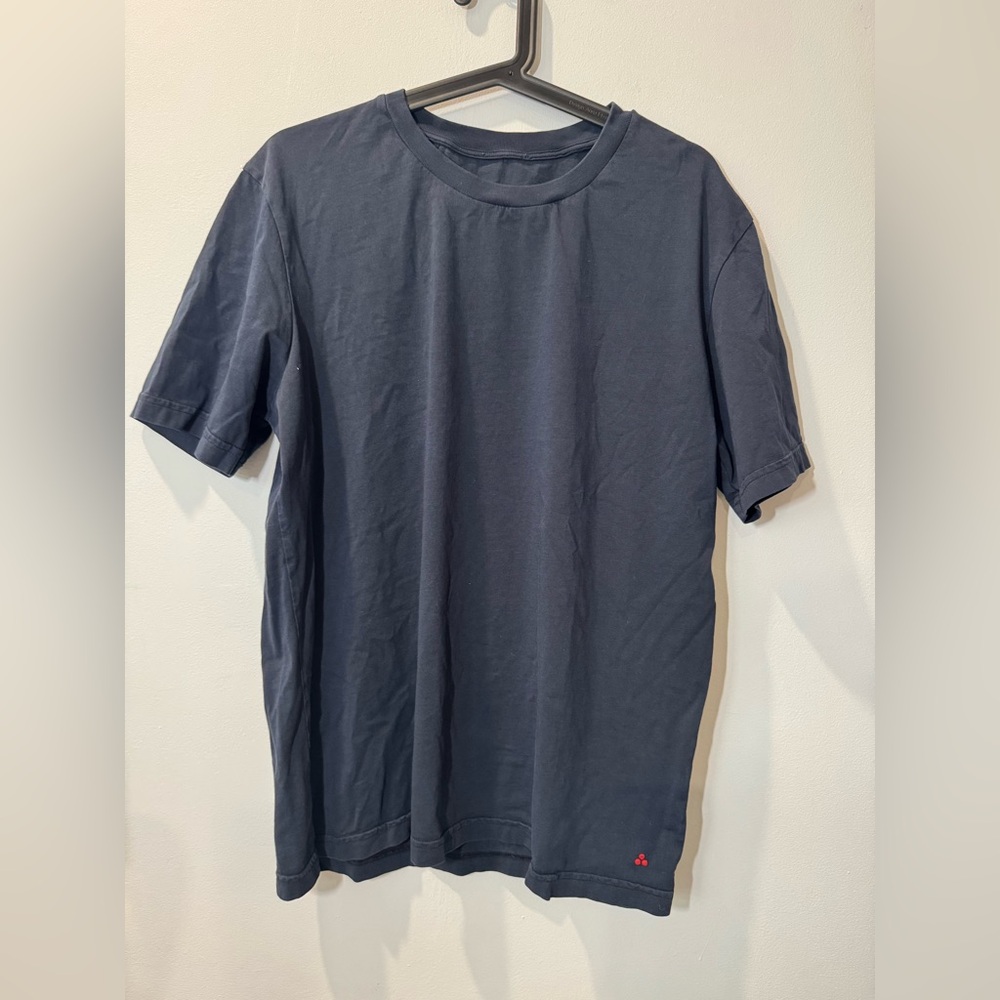 Peuterey SS Tee Shirt. Navy. XL. 23.5” Across. 27” Long. No flaws.